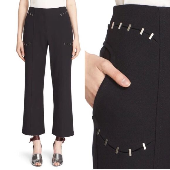 3.1 Phillip Lim virgin wool staple cropped pants size 8 NWOT - Picture 1 of 11